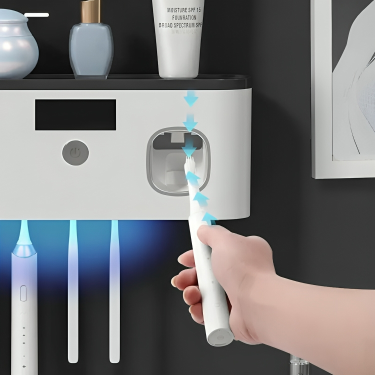 UV Toothbrush Disinfector & Dispenser